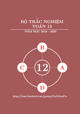 bộ trắc nghiệm toán 12