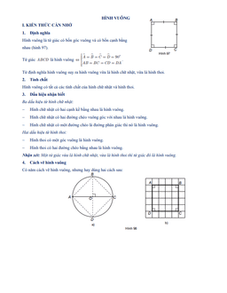 chuyên đề hình vuông